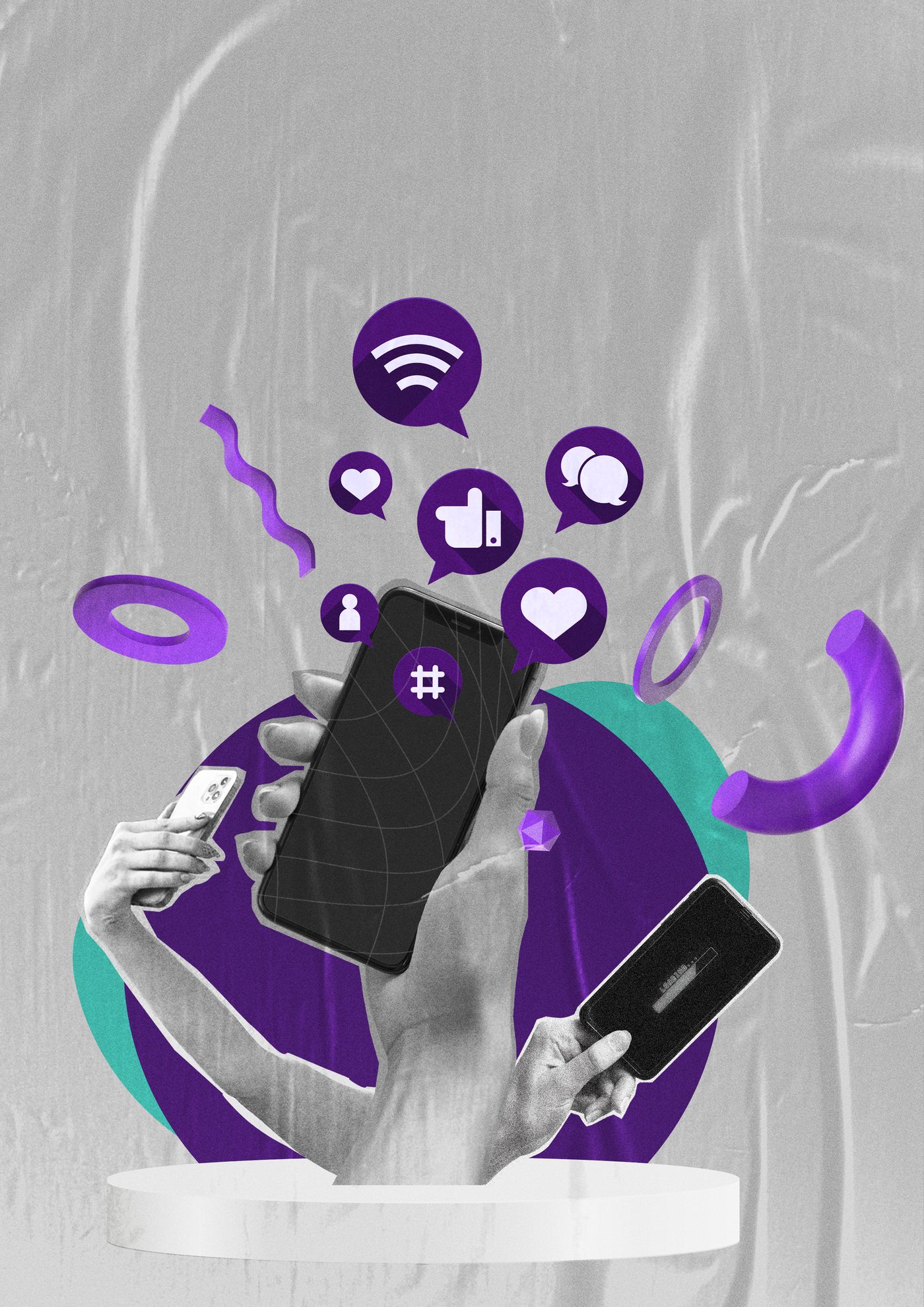 Social media management — content, strategy, consistency