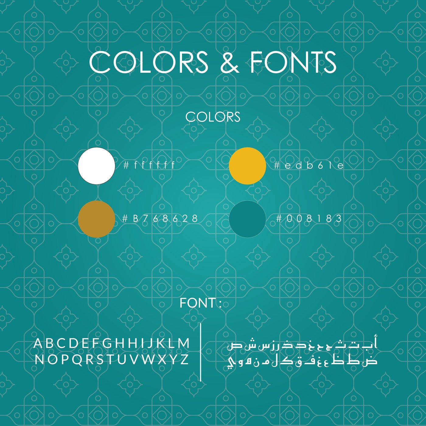 Hikaya — Colors & Fonts