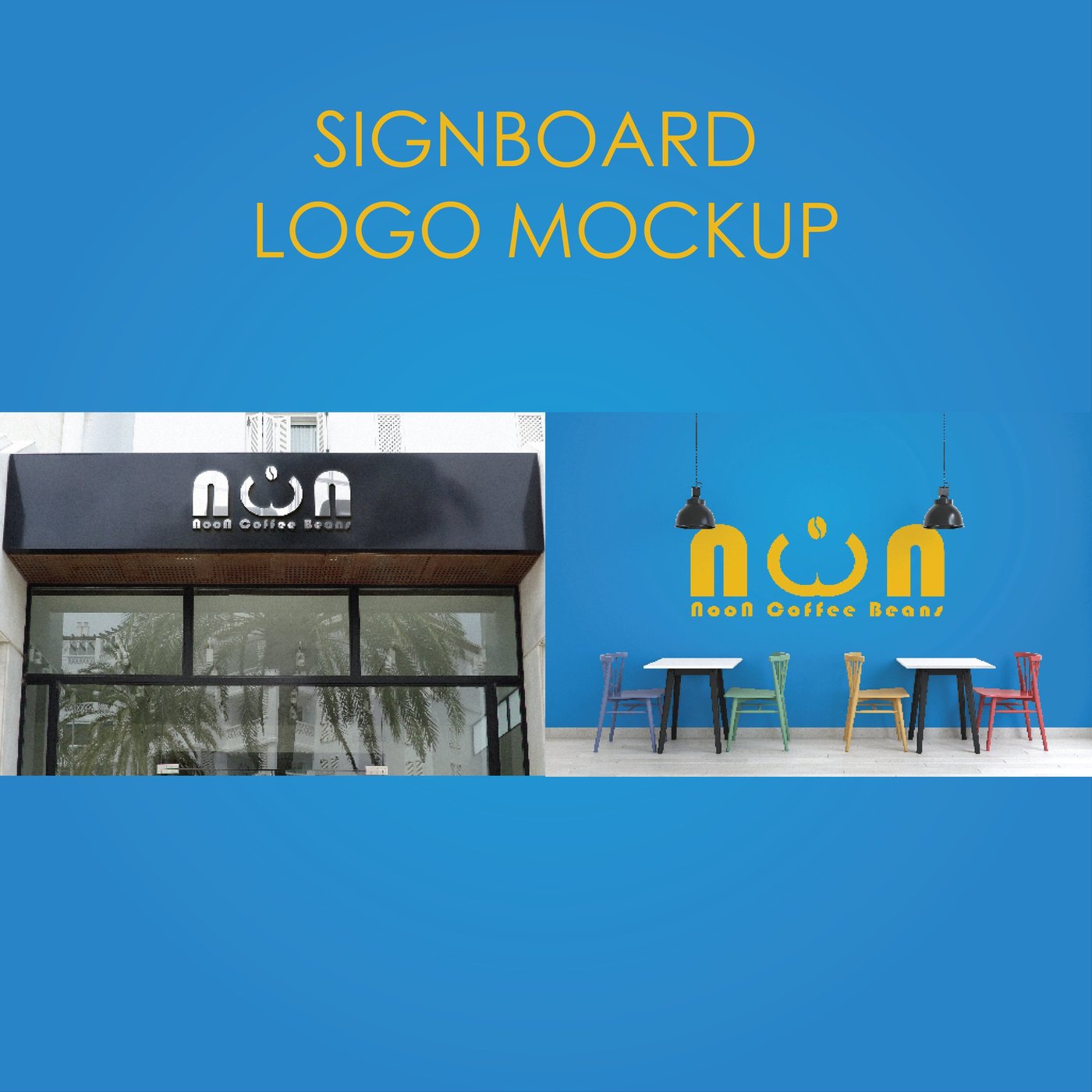 Noon — Signboard Mockup