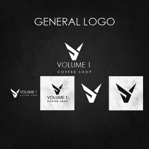 Volume 1 Coffee Shop — Brand Identity
